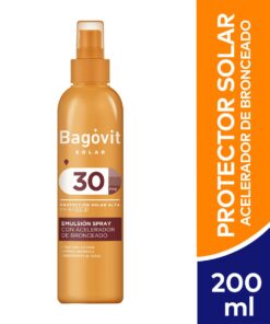 Bagovit Solar Acel. Bronc. FPS 30 Spray x 200 ml