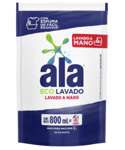 Ala Jabon Liquido Lavado A Mano Máxima Blancura x 800 ml