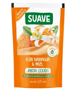 Suave Jabón Liq Flor Naranja y miel x220ml
