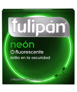 Tulipán Preservativo Neón x 3 un.