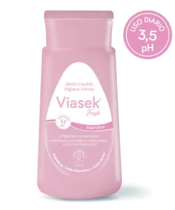 Viasek Jabón Íntimo Líquido Fresh pH 3,5 x 200 ml