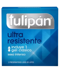 Tulipán Preservativo Control Retardante x 3 un.