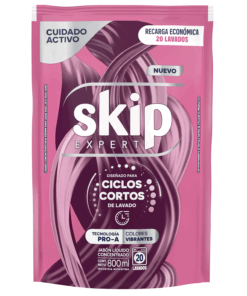 Skip Ciclo Corto Cuidado Activo Colores Vibrantes Repuesto x 800 ml