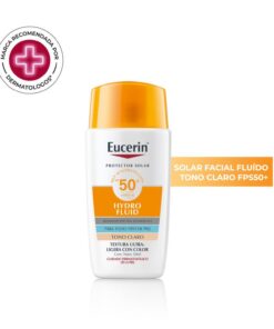 Eucerin Sun Hydro Fluid Tinted Tono Claro FPS50 x 50ml
