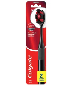 Colgate Cepillo Luminous White x2